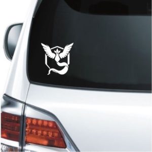 Car Decals - Pokemon Go Team Blue Sticker