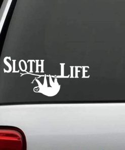 Car Decals - Sloth Life Sticker