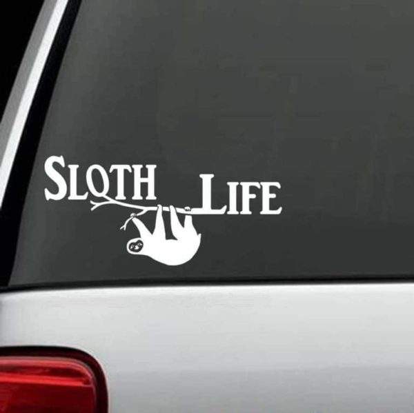Car Decals - Sloth Life Sticker