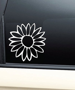 Sunflower Window Decal Sticker