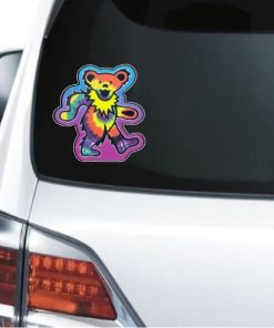 Cool Stickers - Grateful Dead Bear Decal
