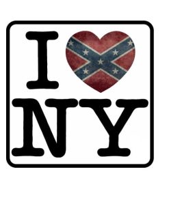 Cool Stickers - I love NY Heart