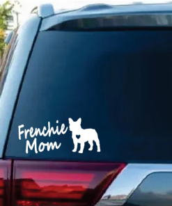 Frenchie Mom French Bull Window Decal Sticker