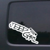 Jeep Girl Jeep A5 - Jeep Wrangler Decals