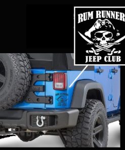 Jeep Decals - Rum Runners Skull Sticker