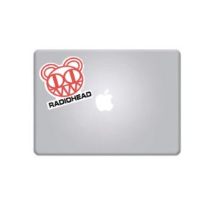 Laptop Stickers - Radiohead Full Color Decal