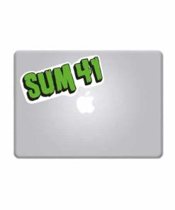Laptop Stickers -Sum 41 band Full Color Decal