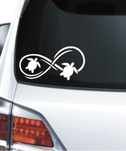 Turtle Decal - Turtle Infinity Sticker