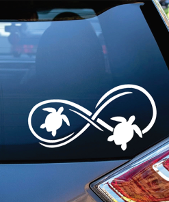 Turtle - Turtle Infinity window decal Sticker