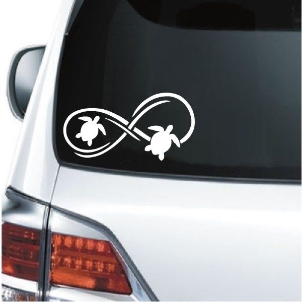 Turtle Decal - Turtle Infinity Sticker
