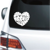 All we need is love Window Decal Sticker
