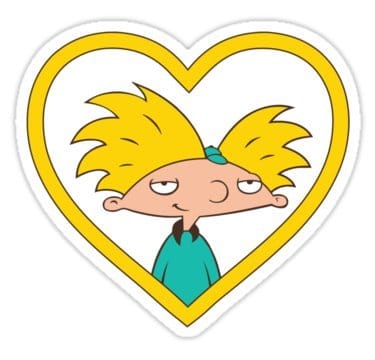 cool stickers - Arnold heart decal
