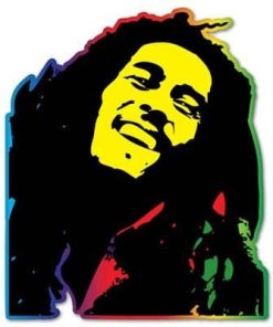 cool stickers - Bob Marley Decal