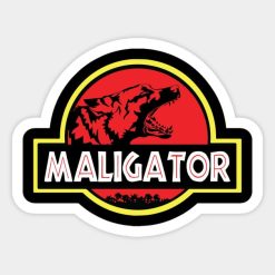 Maligator Decal Sticker