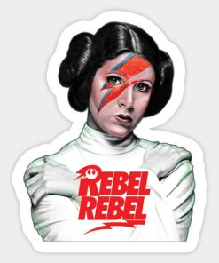 cool stickers - Princess Leia Rebel Decal