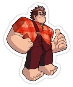 cool stickers - Wreck it Ralph Decal