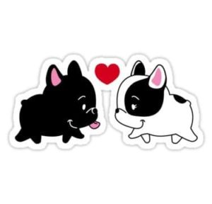 cool stickers – french bulldog decal | Custom Sticker Shop