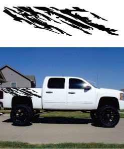 Chevy Truck Decal Sticker for Mud Splash Bedside Graphic Set of 2