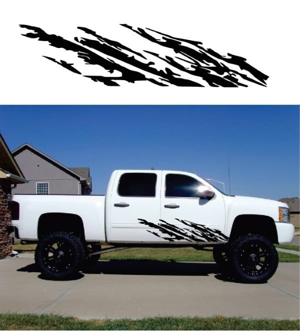 Custom decals on sale for trucks