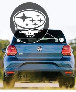 Deadhead Subaru Grateful Dead Window Decal Sticker