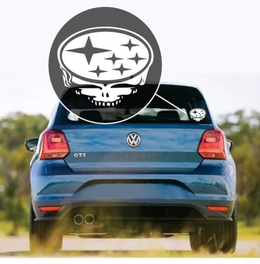 Deadhead Subaru Grateful Dead window decal sticker for cars and