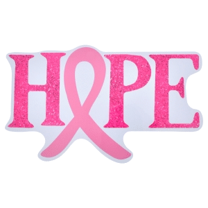 Hope Breast Cancer Awareness Car Magnet