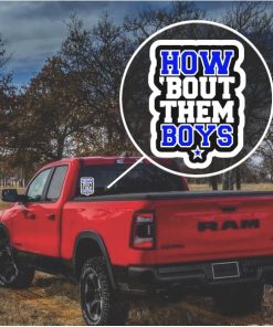 How about them Boys Dallas Truck Window Decal Sticker
