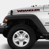 Jeep wrangler hood decal 2 color New Styling Sticker