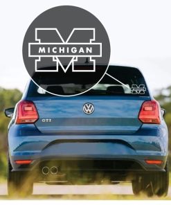 University of Michigan Window Decal Sticker