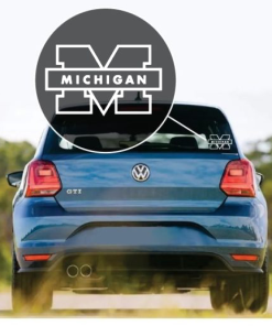 University of Michigan Window Decal Sticker