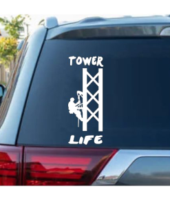 Tower Life Window Decal Sticker