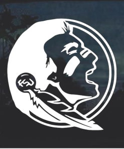 Florida State FSU Seminoles Indian decal sticker