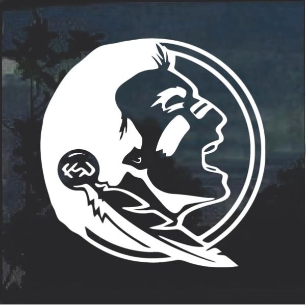 Florida State FSU Seminoles Indian decal sticker