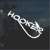 Hooker Funny Fishing Window Decal Sticker