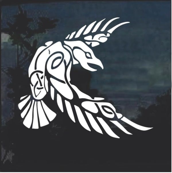 In Odin We Trust Thor Viking Window Decal Sticker