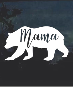 Mama Bear Car Window Decal Sticker