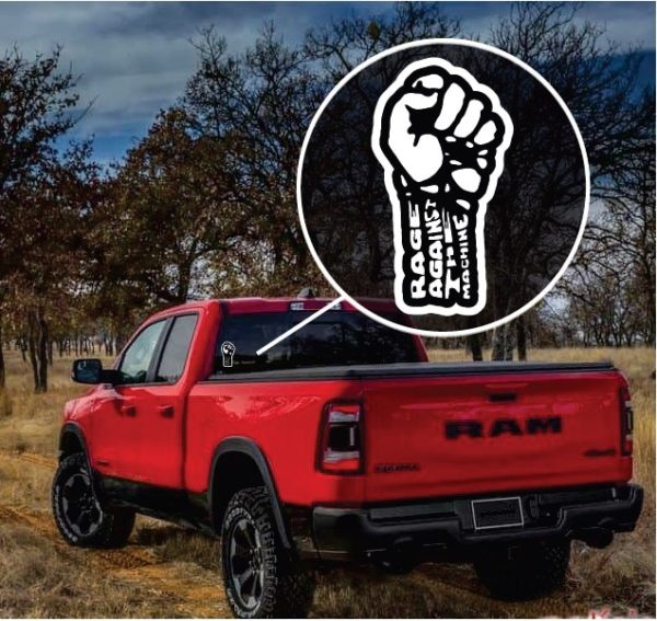 Rage Against the Machine Window Decal Sticker