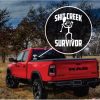 Shit Creek Survivor Window Decal Sticker