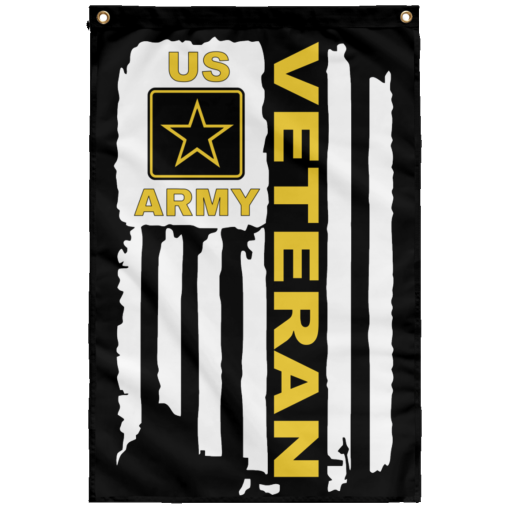 Army Veteran Wall Flag | MADE IN USA