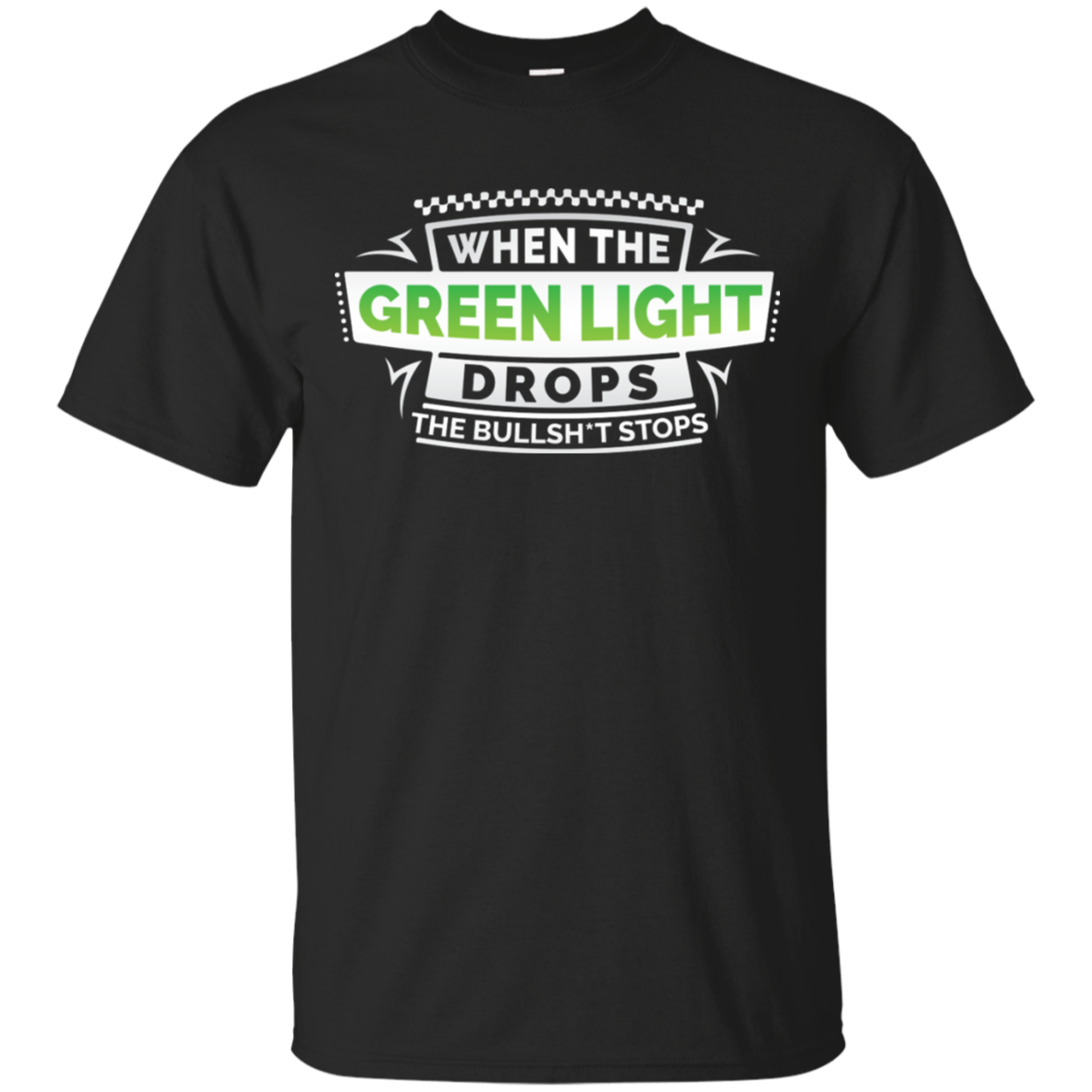  Green Light  Racing Tee shirt 