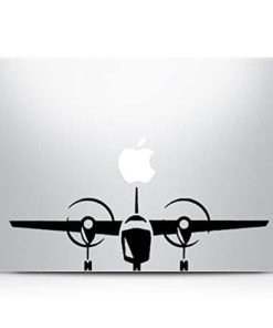 Airplane Laptop Vinyl Decal Sticker