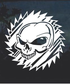 Alien Head Decal sticker a5
