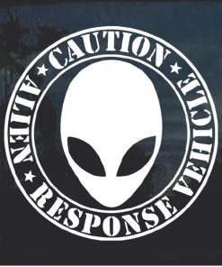 Alien Response Vehicle Decal Sticker