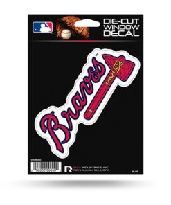 Atlanta Braves Window Decal Sticker Officially Licensed MLB