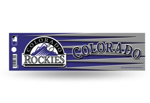 Colorado Rockies Bumper Sticker Officially Licensed MLB