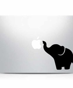 Cute Elephant Laptop Vinyl Decal Sticker