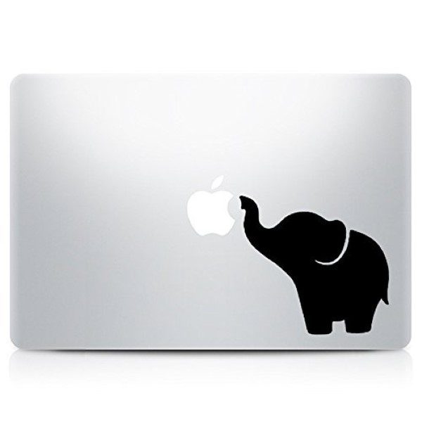 Cute Elephant Laptop Vinyl Decal Sticker