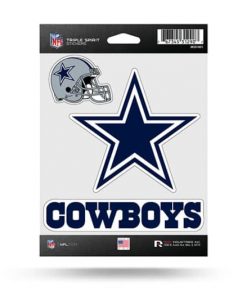 Dallas Cowboys Window Decal Sticker Set Officially Licensed NFL