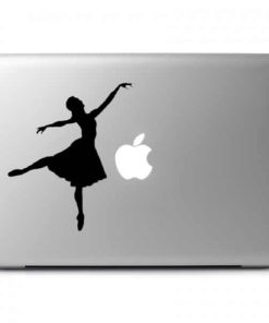 Dancer Ballerina Laptop Decal Sticker
