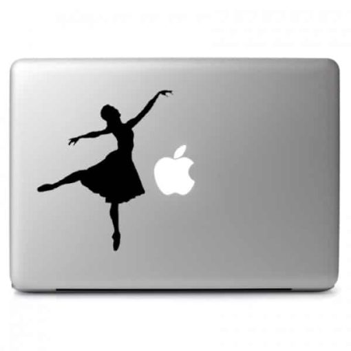 Dancer Ballerina Laptop Decal Sticker
